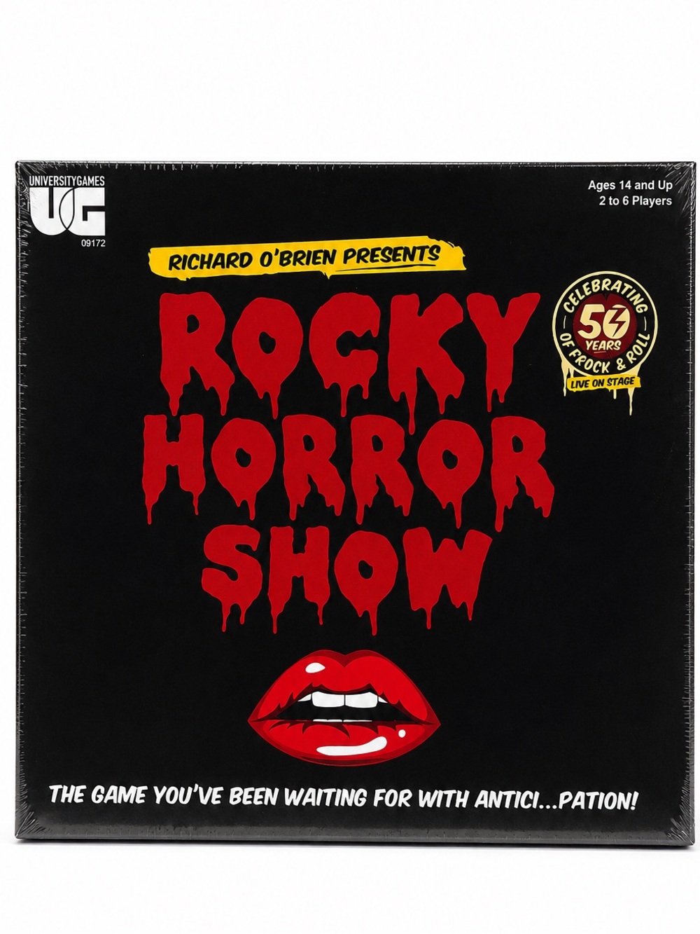 Sealed Rocky Horror Show Board Game University Games 50th Anniversary